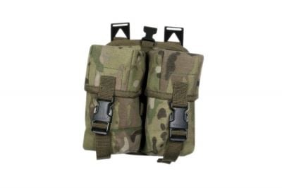 Web-Tex Double Ammo Pouch (MultiCam) - Detail Image 1 © Copyright Zero One Airsoft
