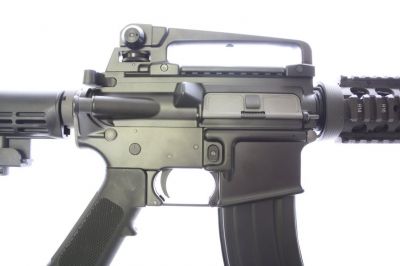 WE GBB M4 CQB-R (Black) with Tier 1 Upgrades (Bundle) - Detail Image 3 © Copyright Zero One Airsoft
