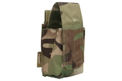 Viper MOLLE Grenade Pouch (MultiCam) - Detail Image 1 © Copyright Zero One Airsoft