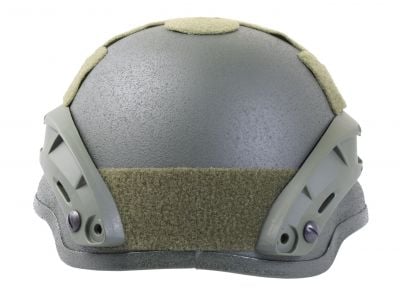 MFH ABS MICH 2002 Helmet (Olive) - Detail Image 4 © Copyright Zero One Airsoft
