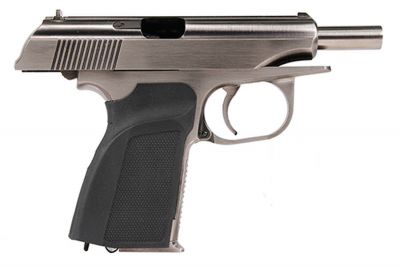 WE GBB Makarov 654K with Silencer (Silver) - Detail Image 4 © Copyright Zero One Airsoft