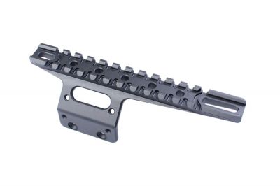 Action Army Front Rail System for T10 (Black) - Detail Image 1 © Copyright Zero One Airsoft