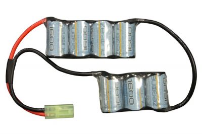 ZO 8.4v 1600mAh NiMh GR4 G26 Battery Starter Pack (Bundle) - Detail Image 2 © Copyright Zero One Airsoft