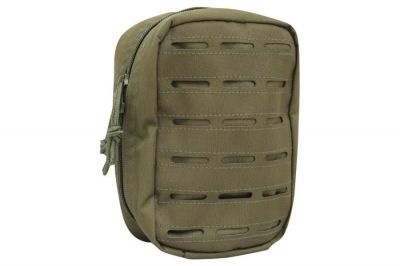 Viper Laser MOLLE Medium Utility Pouch (Olive) - Detail Image 1 © Copyright Zero One Airsoft