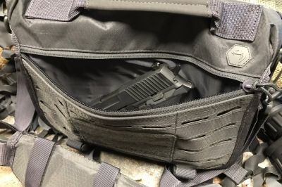 Viper Laser MOLLE Snapper Pack Titanium (Grey) - Detail Image 2 © Copyright Zero One Airsoft