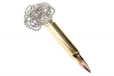 G&G Bullet Necklace - Detail Image 1 © Copyright Zero One Airsoft