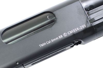 CYMA Spring CM355LM Shotgun Full Metal (Black) - Detail Image 4 © Copyright Zero One Airsoft