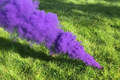 Enola Gaye Twin Vent Burst Wire Pull Smoke (Purple) Box of 10 (Bundle) - Detail Image 3 © Copyright Zero One Airsoft