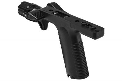 NCS Vertical Grip with Strobe Flashlight for KeyMod - Detail Image 3 © Copyright Zero One Airsoft