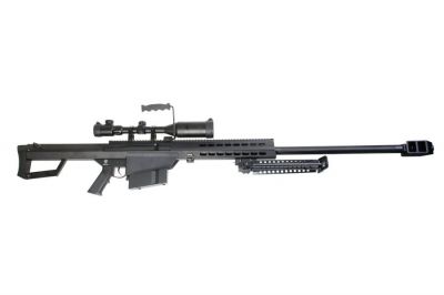 Snow Wolf AEG Barret M82A1 with 3-9x40 Scope - Detail Image 2 © Copyright Zero One Airsoft
