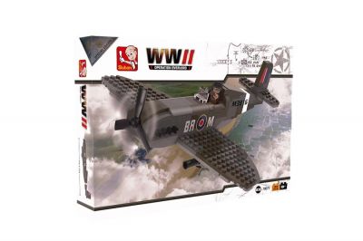 Sluban WW2 Spitfire Set (M38-70071) - Detail Image 1 © Copyright Zero One Airsoft