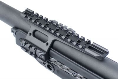 Action Army Front Rail System for T10 (Black) - Detail Image 4 © Copyright Zero One Airsoft