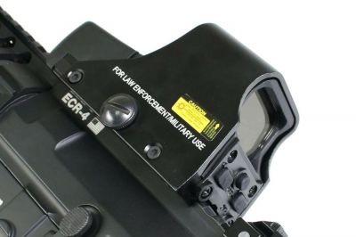 Luger 551 Holo Sight (Black) - Detail Image 6 © Copyright Zero One Airsoft