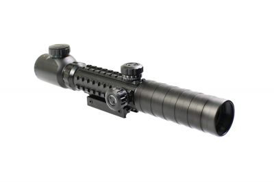 Luger 3-9x32 EG Scope - Detail Image 1 © Copyright Zero One Airsoft