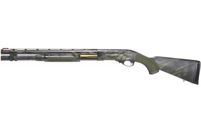 APS CO2 CAM870 MKII Salient Arms International Licensed Shotgun (Black MultiCam) - Detail Image 1 © Copyright Zero One Airsoft