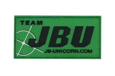 JBU Velcro PVC Patch (Green) - Detail Image 1 © Copyright Zero One Airsoft