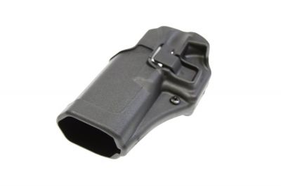BlackHawk CQC SERPA Holster for Glock 17, 22, 31 & 18C Left Hand (Black) - Detail Image 2 © Copyright Zero One Airsoft