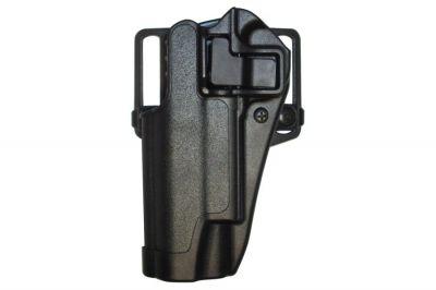 Blackhawk CQC SERPA Holster for Colt 1911 & Clones Left Hand (Black) - Detail Image 1 &copy; Copyright Zero One Airsoft