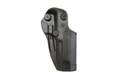 BlackHawk CQC SERPA Holster for Beretta M92F Left Hand (Black) - Detail Image 2 © Copyright Zero One Airsoft