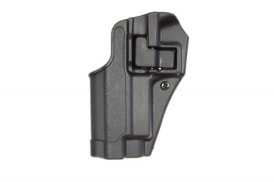 BlackHawk CQC SERPA Holster for Sig P228 & P229 Left Hand (Black) - Detail Image 1 © Copyright Zero One Airsoft