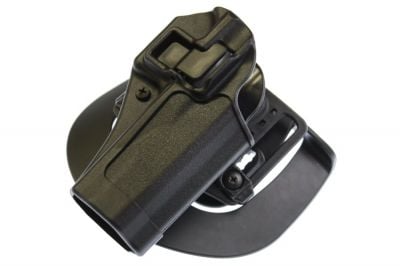 Blackhawk CQC SERPA Holster for Glock & M&P 9 Right Hand (Black) - Detail Image 2 © Copyright Zero One Airsoft