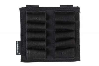 101 Inc MOLLE Lightstick Pouch (Black) - Detail Image 1 © Copyright Zero One Airsoft