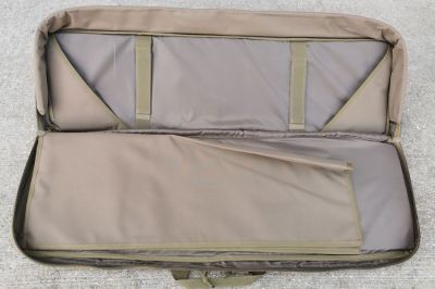 Humvee Rifle Case with Side Pouches & Shooting Mat (Tan) - Detail Image 4 © Copyright Zero One Airsoft