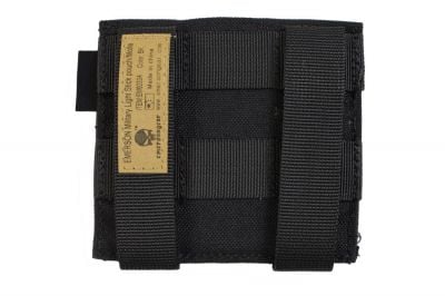 101 Inc MOLLE Lightstick Pouch (Black) - Detail Image 2 © Copyright Zero One Airsoft
