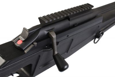 King Arms Gas Blaser R93 Tactical II (Black) - Detail Image 12 © Copyright Zero One Airsoft