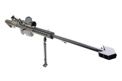Snow Wolf AEG Barret M82A1 with 3-9x40 Scope - Detail Image 3 © Copyright Zero One Airsoft