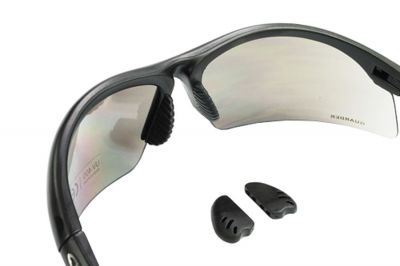Guarder Protection Glasses 2010 Version in Hard Case (Black) - Detail Image 6 © Copyright Zero One Airsoft