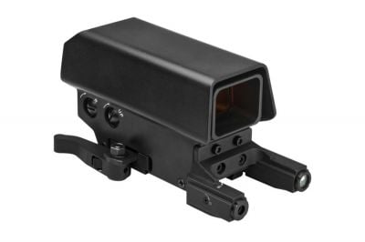 NCS Urban Red Dot Sight with Green Laser & Red/White Navigation Light - Detail Image 1 © Copyright Zero One Airsoft