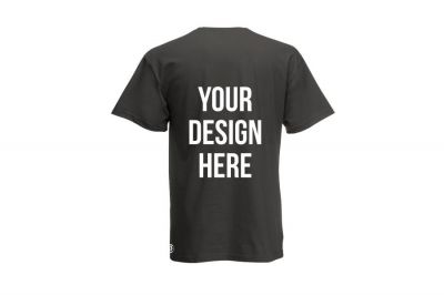 ZO Combat Junkie T-Shirt 'Your Design Here' - Detail Image 8 © Copyright Zero One Airsoft