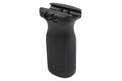 ZO RVG Vertical Grip for RIS (Black) - Detail Image 1 © Copyright Zero One Airsoft