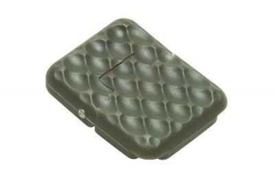NCS KeyMod Single Slot Covers Pack of 18 (Olive) - Detail Image 1 &copy; Copyright Zero One Airsoft