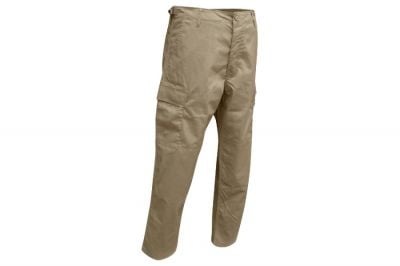 Viper BDU Trousers (Coyote Tan) - Size 34" - Detail Image 1 © Copyright Zero One Airsoft