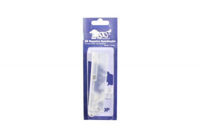 Aim Top Speedloading Tool 150rds (Clear) - Detail Image 2 © Copyright Zero One Airsoft