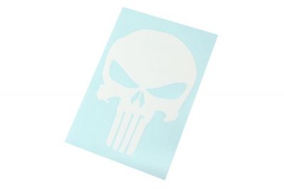 ZO Vinyl Decal "Punisher Skull" - Detail Image 2 © Copyright Zero One Airsoft