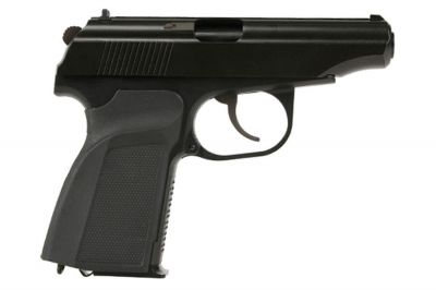 WE GBB Makarov 654K with Silencer (Black) - Detail Image 3 © Copyright Zero One Airsoft