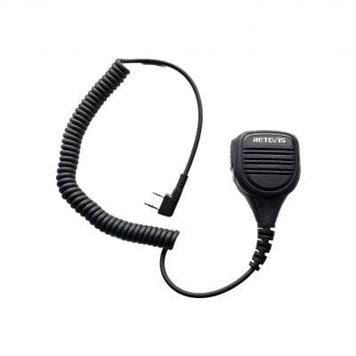 Retevis Radio Speaker Mic - Detail Image 1 © Copyright Zero One Airsoft