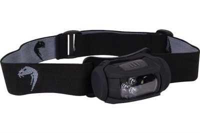 Viper Special Ops Head Torch (Black) - Detail Image 1 © Copyright Zero One Airsoft