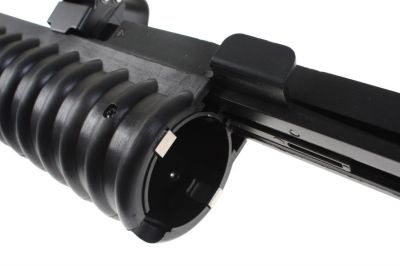 S&T M203 Grenade Launcher Long (Black) - Detail Image 9 © Copyright Zero One Airsoft