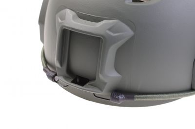 MFH ABS Fast Para Helmet (Olive) - Detail Image 7 © Copyright Zero One Airsoft