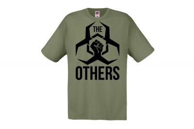 ZO Combat Junkie Special Edition NAF 2018 'The Others' T-Shirt (Olive) - Detail Image 2 © Copyright Zero One Airsoft