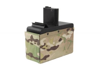 G&G Box Mag for CM16 LMG 2500rds - Detail Image 1 © Copyright Zero One Airsoft