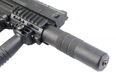 Ares Suppressor with Inner Barrel for Ares Ameoba AM001 - AM006 - Detail Image 4 © Copyright Zero One Airsoft