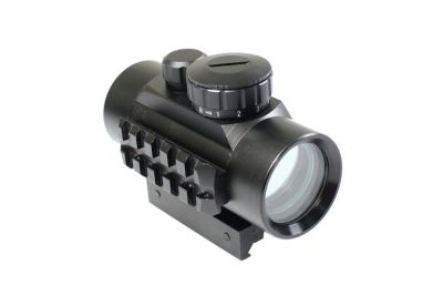 Bushnell 1x40 Dual Red/Green Dot Sight with Rail - Detail Image 1 © Copyright Zero One Airsoft