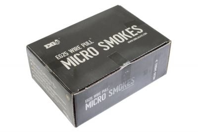 Enola Gaye EG25 Wire Pull Micro Smoke (Green) Box of 10 (Bundle) - Detail Image 1 © Copyright Zero One Airsoft