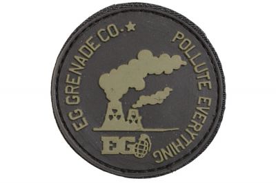 Enola Gaye Velcro PVC Patch &quotPollute Everything" - Detail Image 1 © Copyright Zero One Airsoft