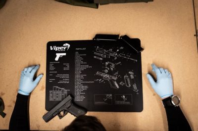 Viper Gun Mat - Glock - Detail Image 2 © Copyright Zero One Airsoft